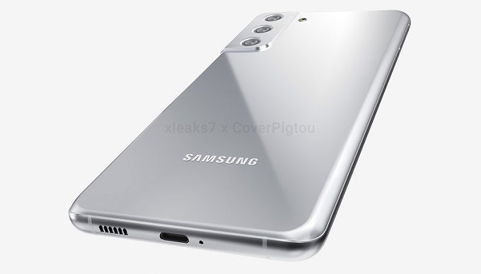 Galaxy S21+ lộ ảnh render với thiết kế khá quen thuộc