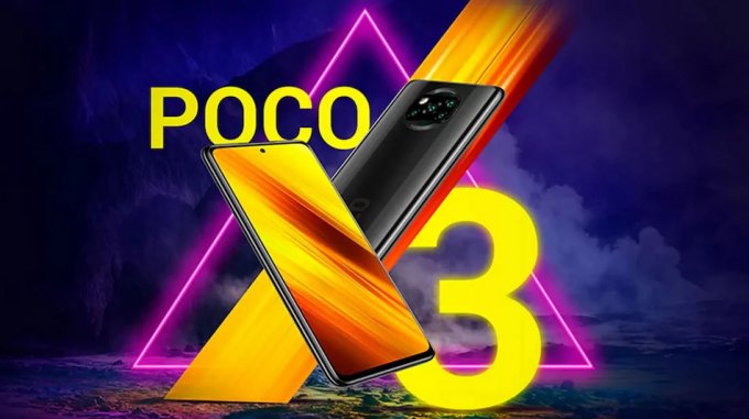 Mặt sau POCO X3 sở hữu module camera 4 ống kính với cảm biến chính Sony IMX682 64 MP