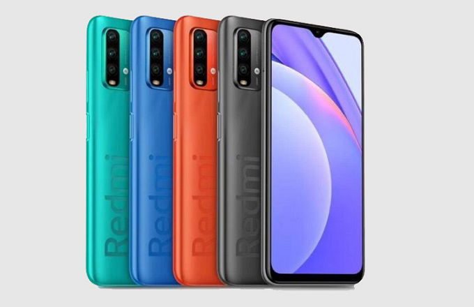 Redmi 9 Power sẽ có ít nhất 4 tùy chọn màu sắc gồm: Xanh lam, xanh da trời, cam và xám