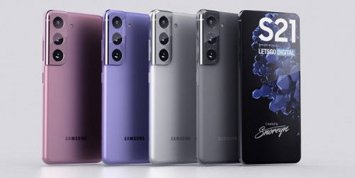 Galaxy S21 tiếp tục lộ ảnh render mới với đủ màu sắc cùng cụm camera mới lạ hơn
