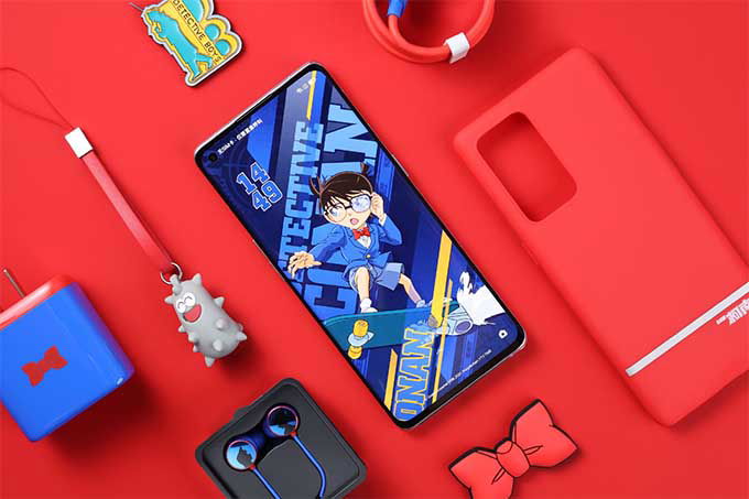 007Win6 thể thao, đá gà, bắn cá, game bài, nổ hũ Reno6 Pro+ phiên bản Thám tử lừng danh Conan sở hữu màn hình 6,5 inch, tốc độ làm mới 90Hz