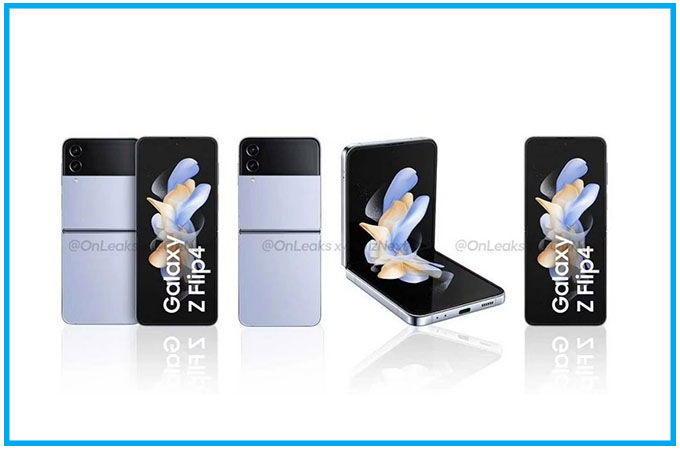 007Win nhà cái Galaxy Z Flip 4 màu xanh lam