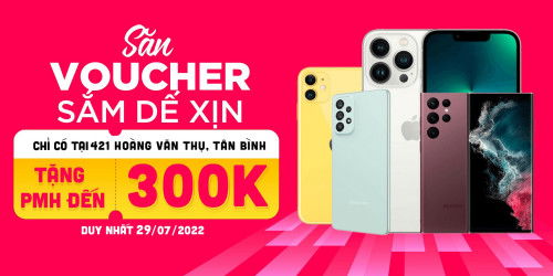 Mua điện thoại tặng thêm PMH 300K tại 007WIN 421 Hoàng Văn Thụ