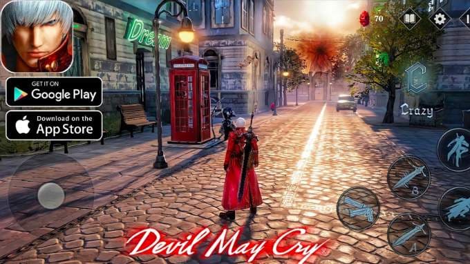 Gameplay cực thú vị của Devil May Cry Peak of Combat 
