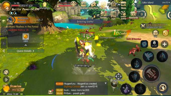 Gameplay cùng đồ họa tuyệt đẹp trong Dragon Nest 2