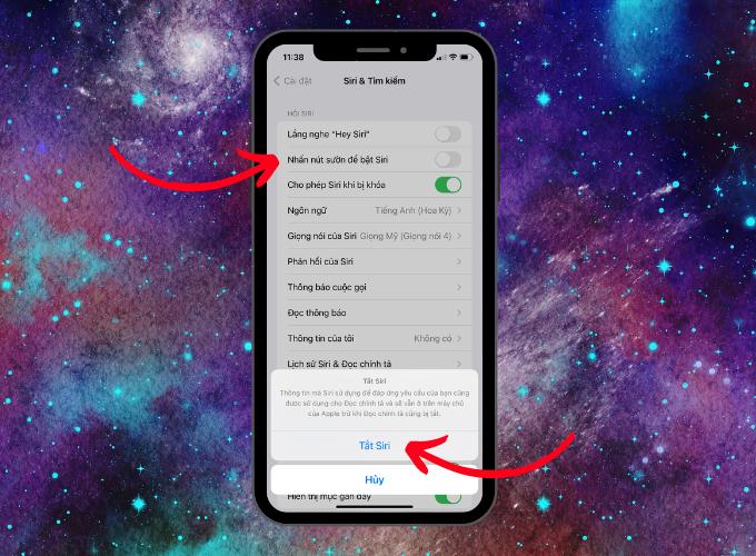 Tắt Siri trên iPhone bị nghe lén