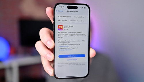 Hướng dẫn cách cập nhật iOS 17 Beta 3 trên iPhone để trải nghiệm tính năng mới