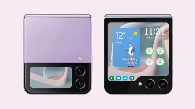 So sánh thiết kế Galaxy Z Flip 5 và Z Flip 4