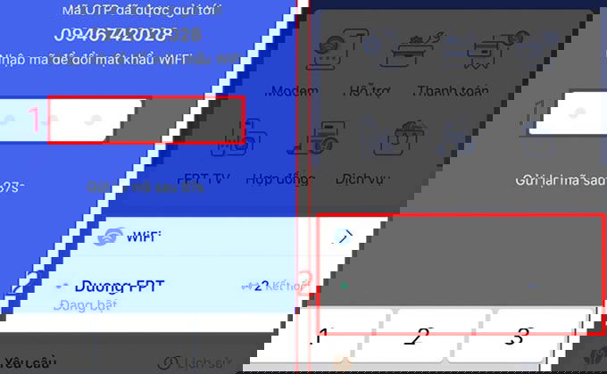 Cách đổi mật khẩu wifi FPT bằng ứng dụng Hi FPT