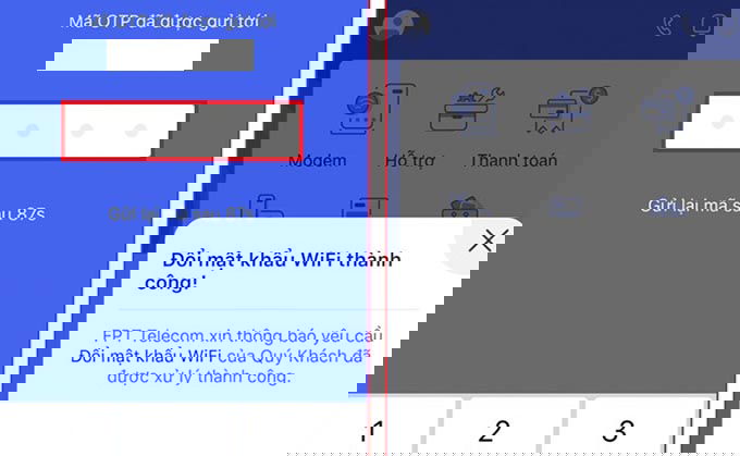 Cách đổi mật khẩu wifi FPT bằng ứng dụng Hi FPT