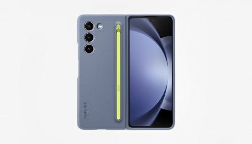 Rò rỉ hình ảnh quảng cáo Galaxy Z Fold 5 với khe chứa bút S Pen siêu chất lượng