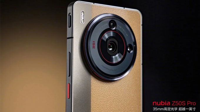 Máy ảnh Nubia Z50S Pro chuyên nghiệp