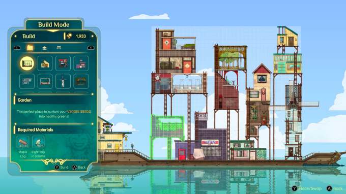 Nhiệm vụ xây nhà trong game Spiritfarer