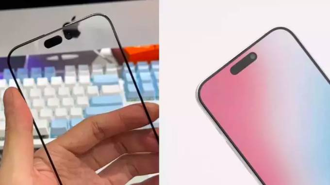Màn hình với viền siêu mỏng của iPhone 15 Pro