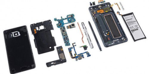Galaxy Note 7: Tản nhiệt chất lỏng, linh kiện dễ dàng thay thế