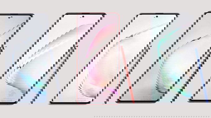 Galaxy Note 10 Lite sẽ được trang bị tấm nền Super AMOLED 6.7 inch 