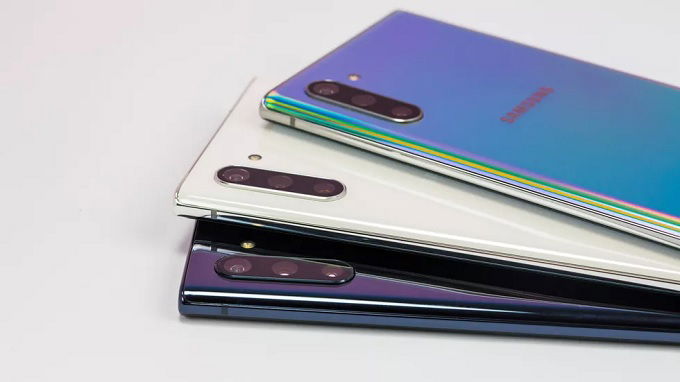 Galaxy Note 10 đã được nâng cấp lên đến 3 camera 