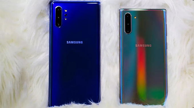 Galaxy Note 10 và Galaxy Note 10+ dường như không quá khác biệt (ngoại trừ kích thước)