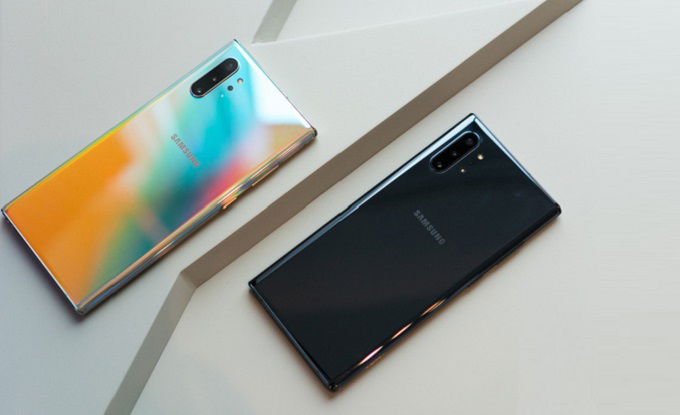 Galaxy Note 10 và Note 10 Plus được cung cấp sức mạnh từ bộ chip Snapdragon 855 hoặc Exynos 9825