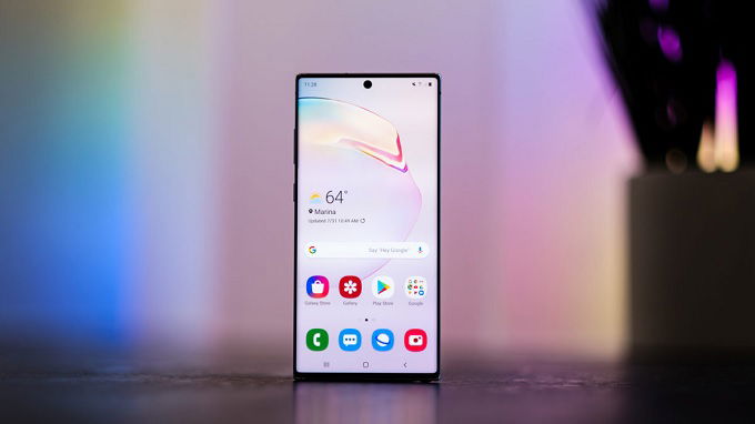 Galaxy Note 10 có kích thước màn hình tương đương với Galaxy Note 8 với màn hình 6.3 inch