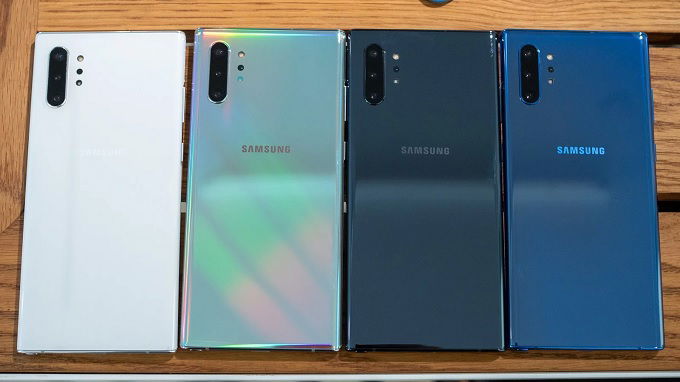 Galaxy Note còn có nhiều phiên bản màu đơn sắc