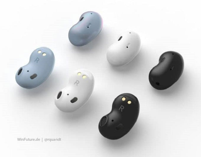 Ảnh render từ thông tin của Galaxy Buds Bean