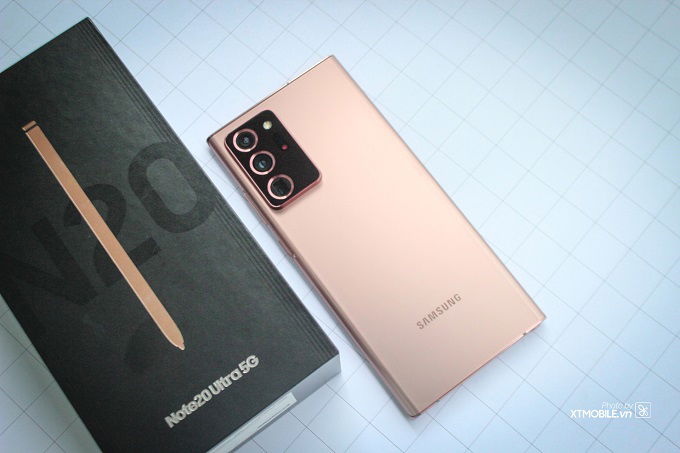 Chiếc Galaxy Note 20 Ultra 5G màu đồng bí ẩn