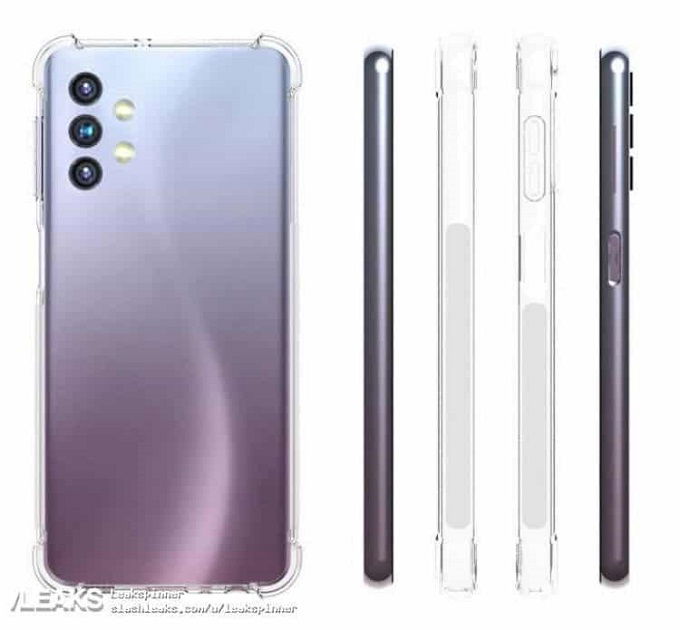 Ảnh render Galaxy A32