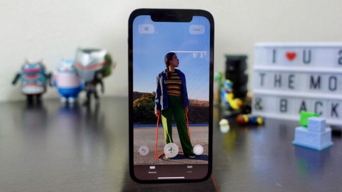 Một số mẹo đo chiều cao bằng iPhone 12 (Pro, Pro Max) chính xác