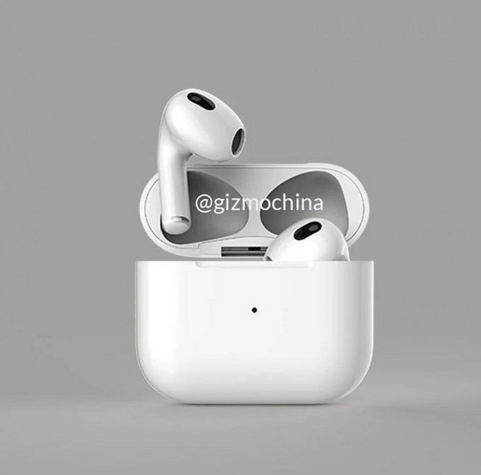 Hình ảnh ArPods 3 của trang Gizmochina