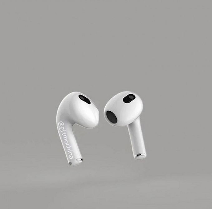 Hình ảnh ArPods 3 của trang Gizmochina