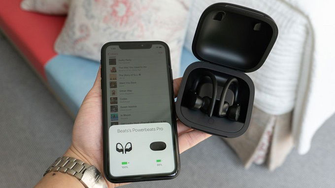 Khả năng ghép nối nhanh và tính năng từ chip H1 của Powerbeats Pro