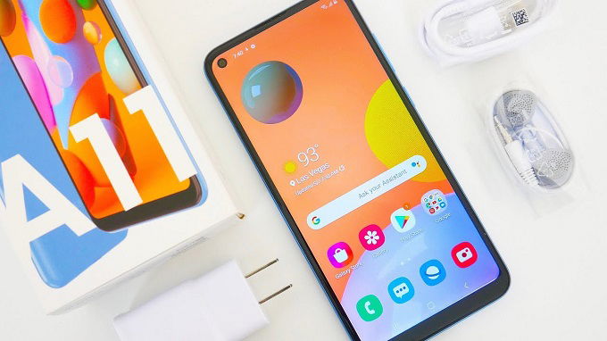 Tổng thể App 007Win hỗ trợ đa dạng nền tảng Galaxy A11 tương đối sang trọng khi so với phân khúc