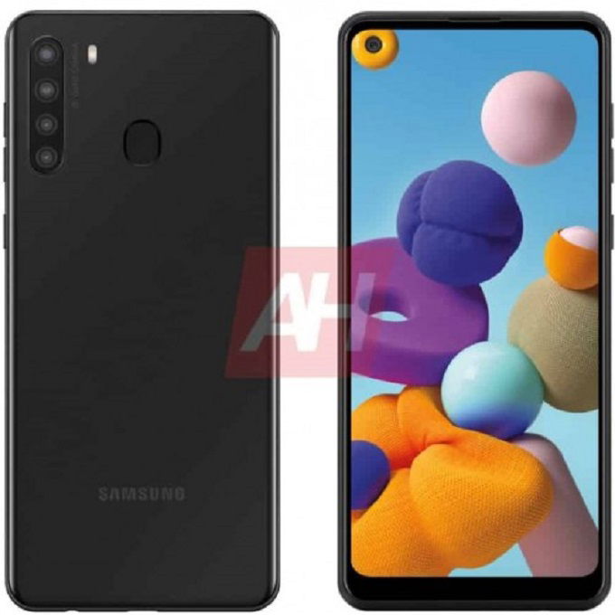 Những hình ảnh lộ diện của Galaxy A21