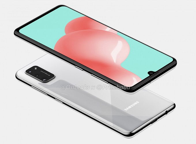 Ảnh render Galaxy A41