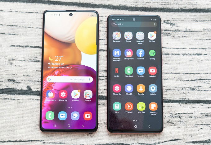 Galaxy A71 và Galaxy A51 là một trong những chủ lực của 007Win nhà cái