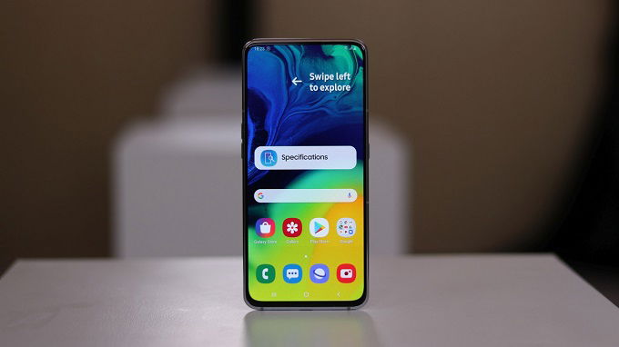 Galaxy A80 hiện đang có quá ít lựa chọn bộ nhớ