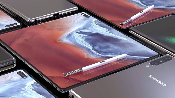 Spen được trang bị trên Galaxy Fold 2
