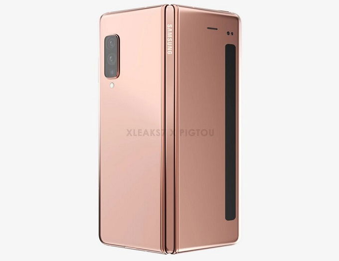 Hình ảnh render mới đc cho là của Galaxy Fold 2