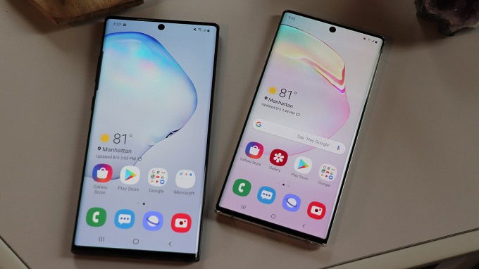 Màn hình 2 máy không đủ khác biệt để phân biệt được bằng mắt thường