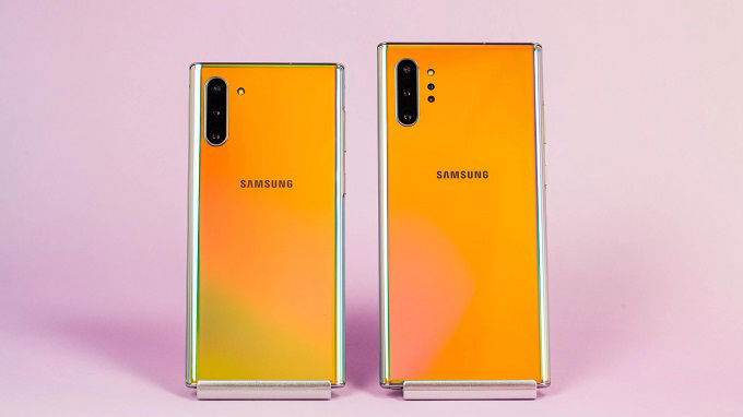 2 phiên bản Galaxy Note 10 và Galaxy Note 10 Plus