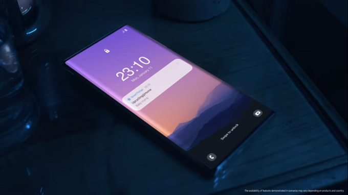 Hình ảnh Galaxy Note 21 trong video Upcycling