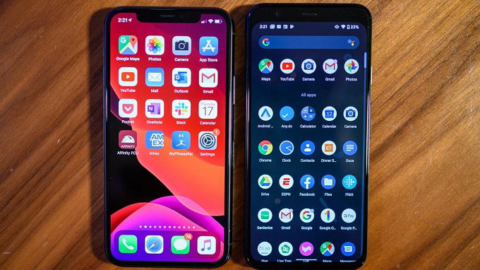 iPhone 11 Pro và Pixel 4 đều không thể làm viền mỏng đều 4 cạnh được