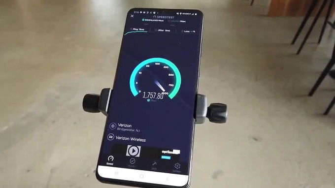 Thông thường bạn chỉ đạt được tốc độ kết nối 5G khoảng 1,8 Gbps