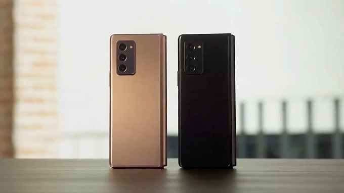 Galaxy Z Fold 2 ra mắt với màu đồng và màu đen