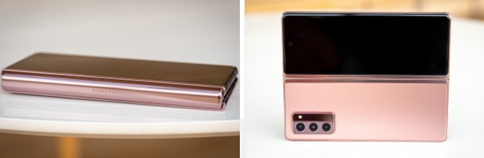 Cụm bản lề ẩn của Galaxy Z Fold 2