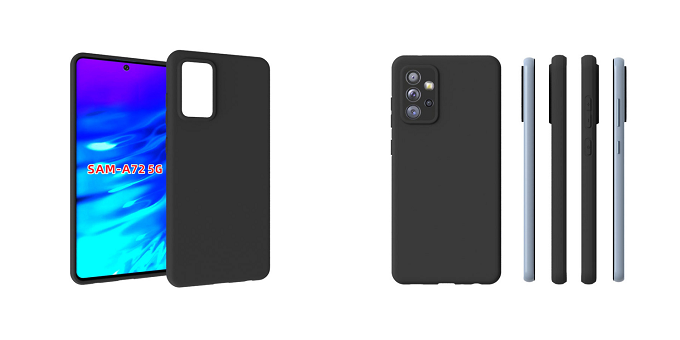 Hình ảnh render rỏ rỉ thiết kế Galaxy A72 5G