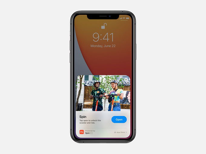 Tính năng “App Clip” mới