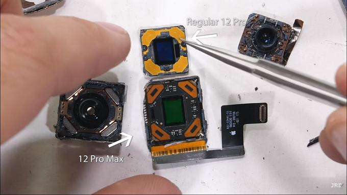Cảm biến trên iPhone 12 Pro và 12 Pro Max