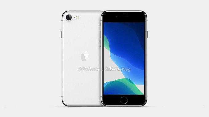 Ảnh render của iPhone SE2/iPhone 9